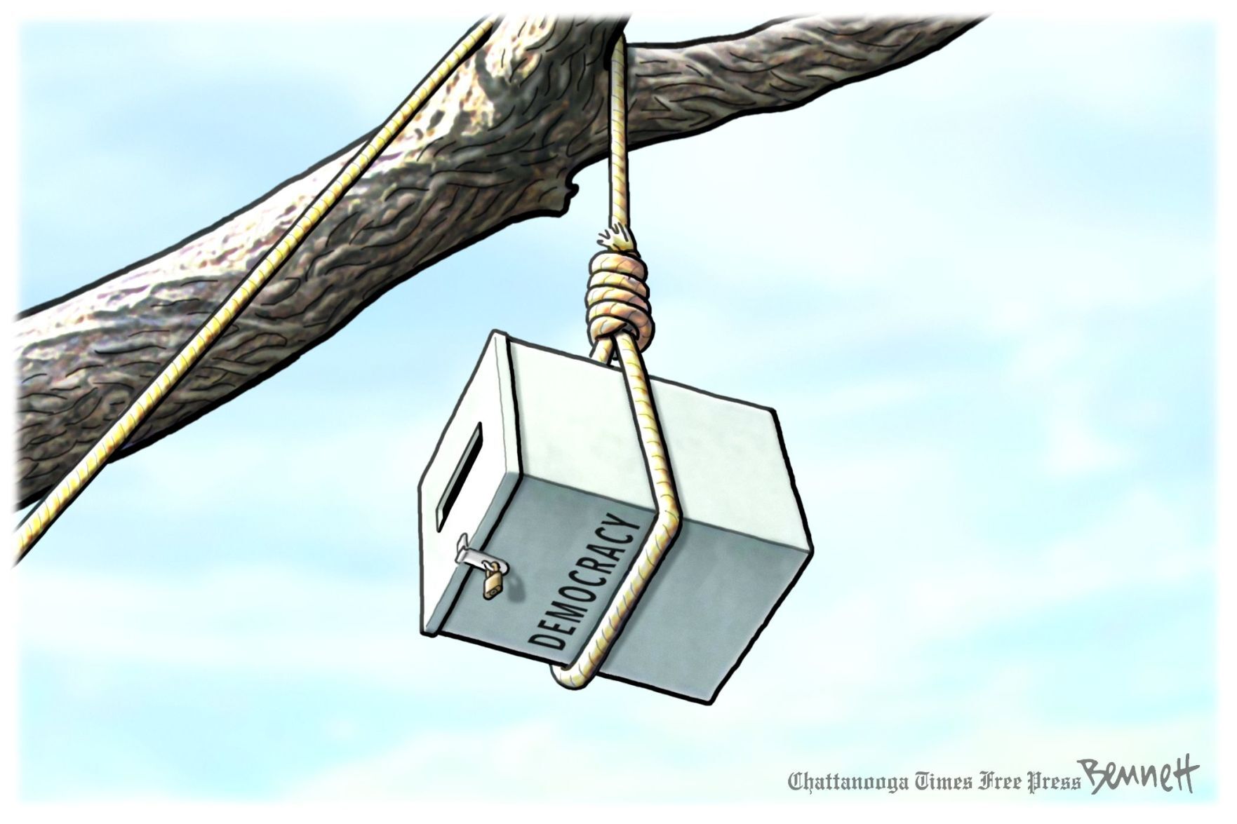 Clay Bennett cartoon